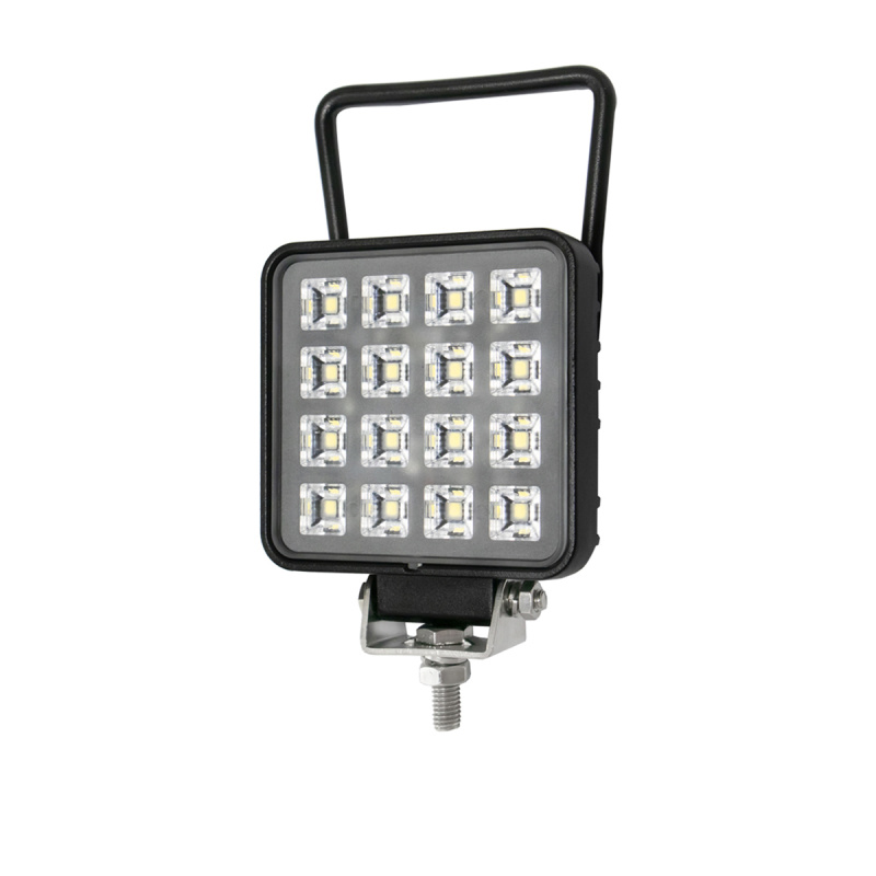 16W LED Work Light For Trucks JP Agricultural Machinery Handle. Switch Optional